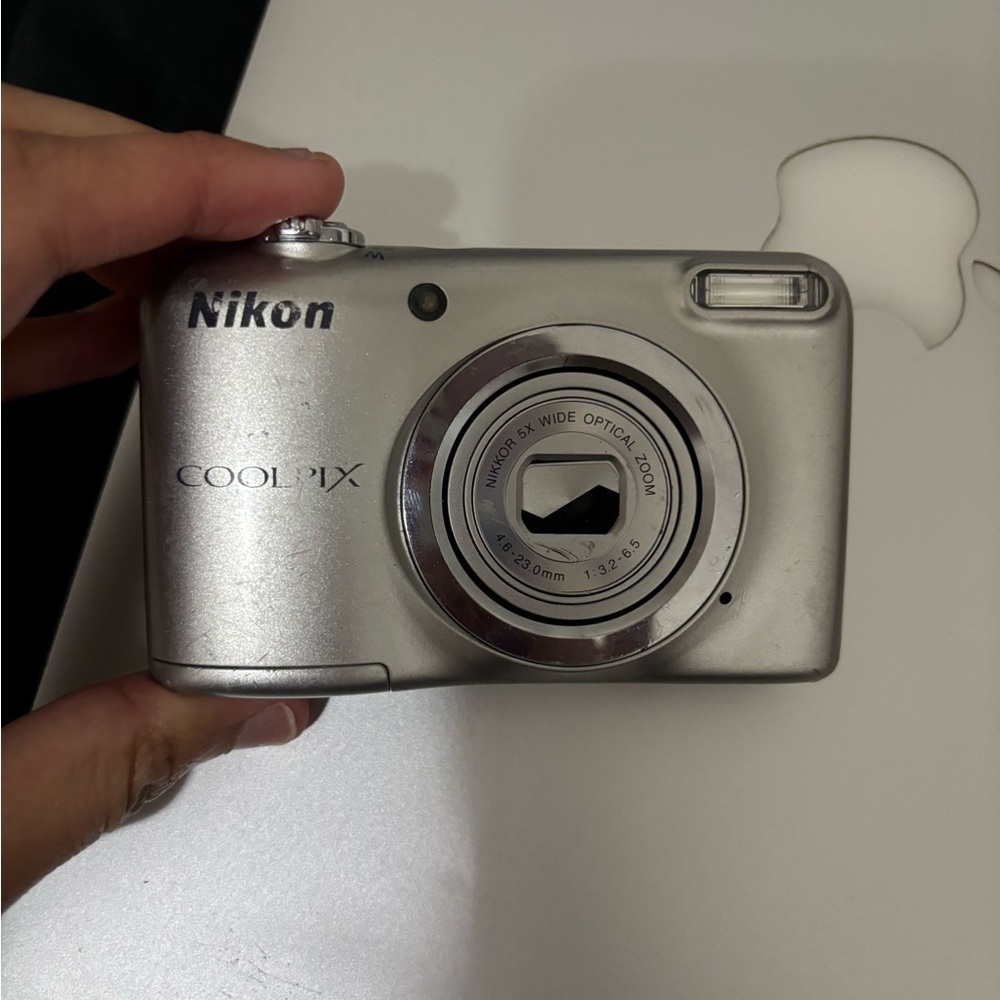 Nikon Coolpix Silver Digital Camera